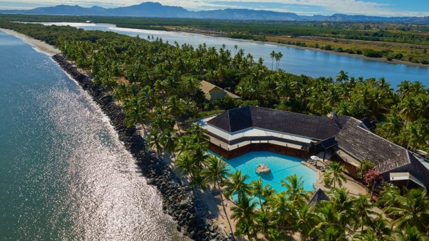 凯特·麦格拉思设法找到一个伟大的假期在7月在斐济的希尔顿逸林酒店。