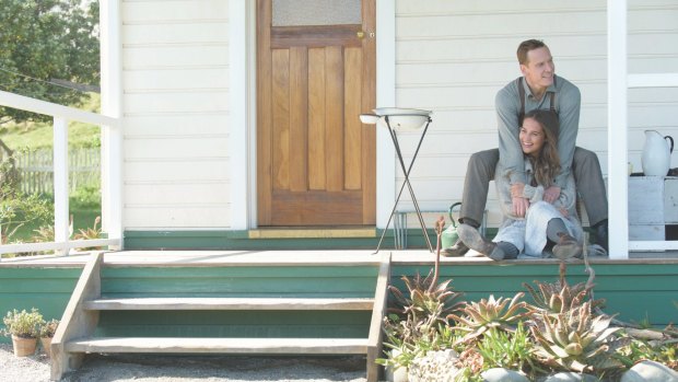 Tom Sherbourne (Michael Fassbender) and Isabel (Alicia Vikander) in <i>Light Between Oceans</i>, which opens at the Venice Film Festival.