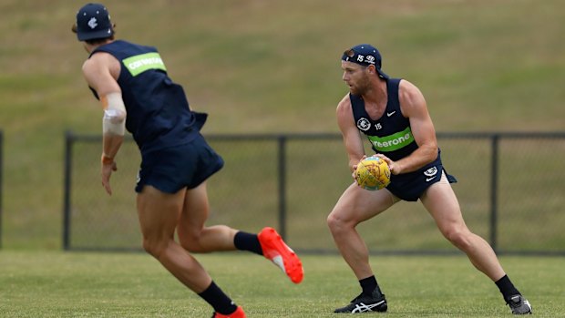 Drilled: Sam Docherty in action at Southport Sharks Oval.