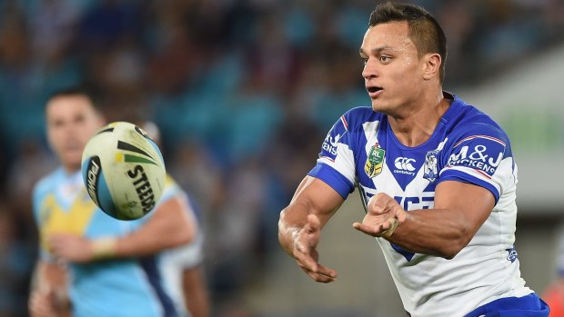 Winging it: Canterbury veteran Sam Perrett does his own contract negotiations.