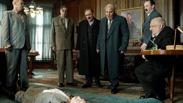 Stalin's inner circle begin the task of appointing a new leader after the death of their dictator chief in Armando Ianucci's darkly comic film, The Death of Stalin.