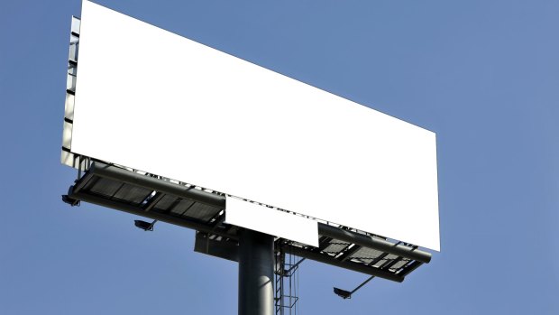 Billboards will be a key battlefield in the upcoming state election.