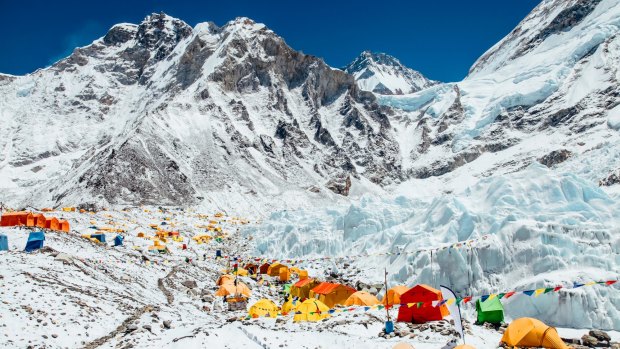 Mount Everest Base Camp.