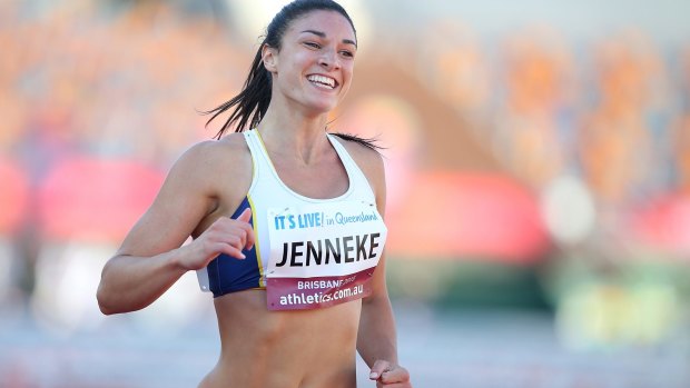 Michelle Jenneke lost her Athletics Australia funding but could still be part of the new Nitro series. 