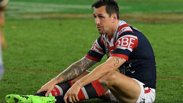 Pressure boiling: Mitchell Pearce cannot be sure of his future at the Roosters as a Cooper Cronk deal approaches.