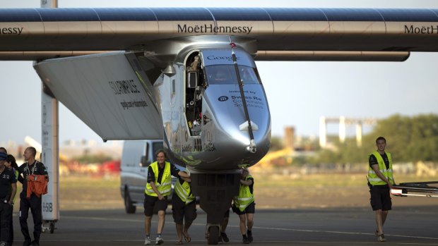 Solar Impulse 2 will be grounded for nine months in Hawaii due to battery damage caused during its last marathon flight.