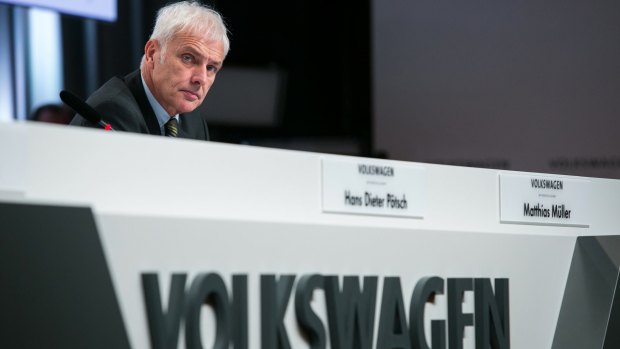 The crisis "is having a huge impact on Volkswagen's financial position", Matthias Mueller, the chief executive, said in a statement.