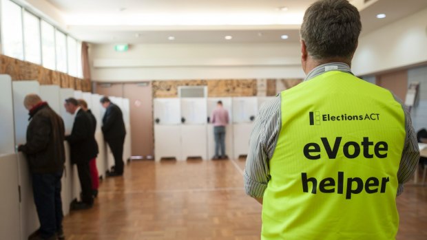 Canberrans are choosing to vote before October 15.