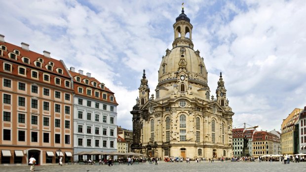 Dresden's rebuilt Frauenkirche.