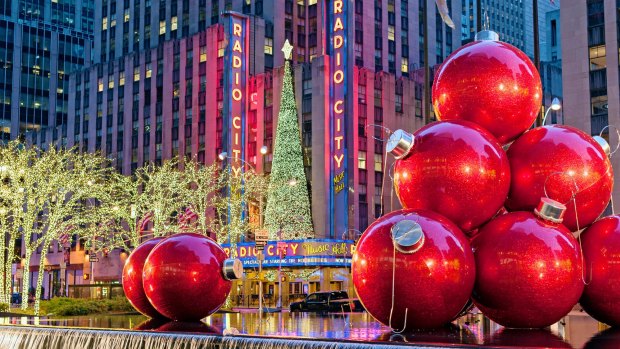 New York is a popular choice for Australians at Christmas.