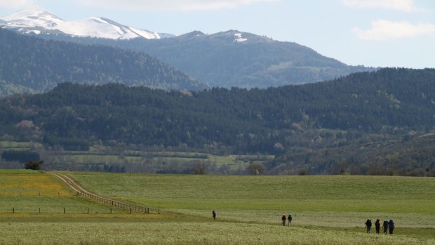 Towards the Pyrenees, near Espezel.