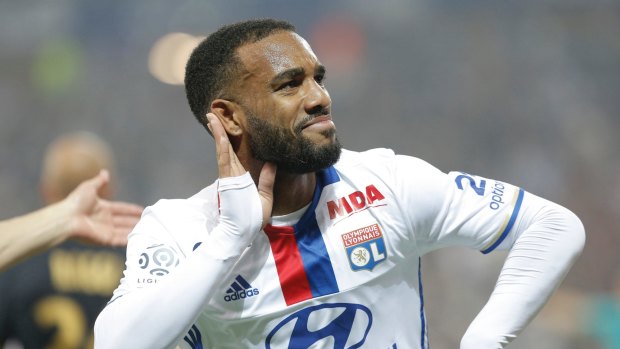 Record transfer: Lacazette's $89 million price tag is the highest at Arsenal.