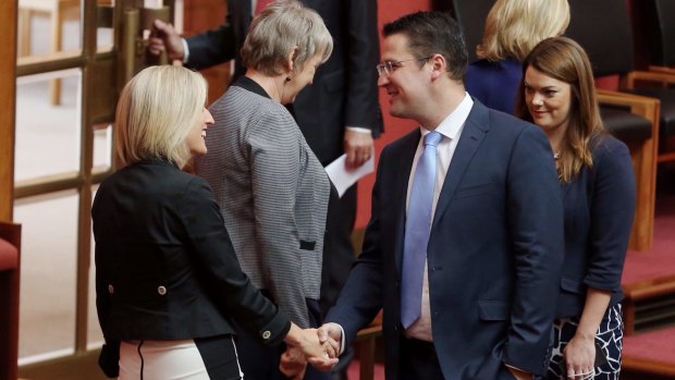 The electorate offices of senators Zed Seselja and Katy Gallagher have incurred vastly different costs, despite both being in central Civic. 