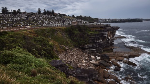 Waverley Cemetery plans to build an extension for undercover funerals at the lower eastern end of the current cemetery.
