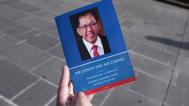 Curtis Cheng was shot dead as he left work.