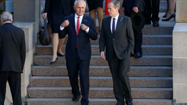  The centre, more than ever, is the battle ground for Malcolm Turnbull and Bill Shorten.