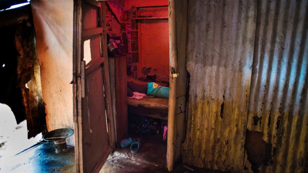 The body of a 17-year-old boy remained in a room for two days before a team of Liberian health workers could retrieve him.