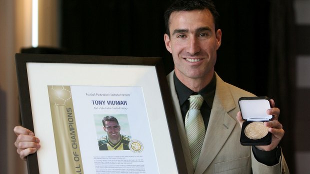 In contention: Australian under-17s coach Tony Vidmar.