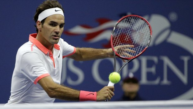 Shock defeat: Roger Federer.