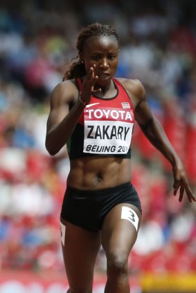 Banned: Joyce Zakary of Kenya.