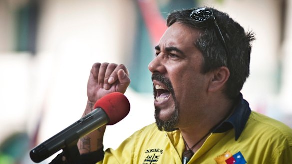 The AMWU's Ricky Luke said Wednesday's rally was Brisbane's biggest since the Newman era.