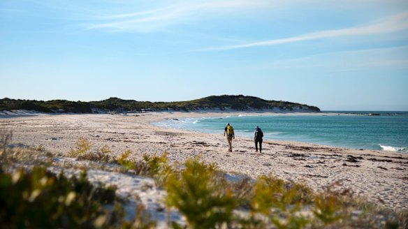 The Bay of Fires is part of the wukalina walk.