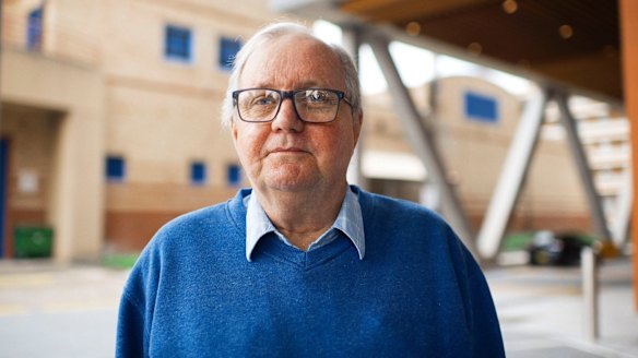 Phil Escott was diagnosed wit schizophrenia when he was 23 years old, and is not a peer worker supporting current mental health patients. 