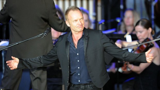 Last hope: Sting will take  a role in his musical to try to save it.