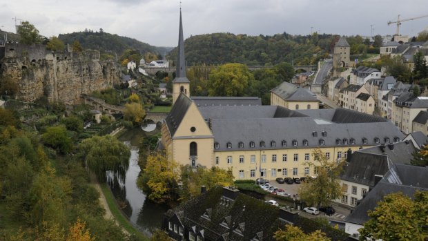 The low city in Luxembourg City. Amazon has used the low-tax nation to reduce its tax bills.