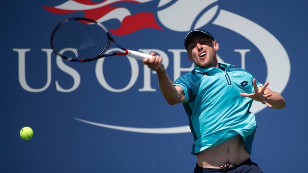 John Millman is through to the US Open third round for the first time.