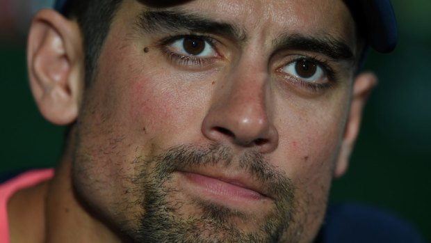 Misrepresented: Alastair Cook says the media have painted an unfair picture of his team's culture.