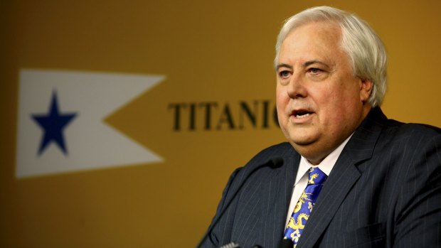 Clive Palmer has challenged the findings of Queensland Nickel administrators. 