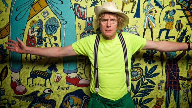 British artist Grayson Perry says his MCA show represents a "shed-load of man hours". 