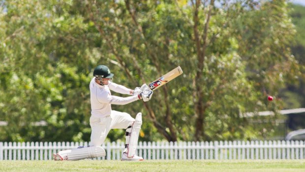 Weston Creek all-rounder Sam Taylor notched his first century in more than two years on a day when 22 wickets fell at Stirling Oval.
