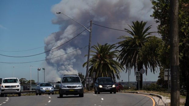 Fires, such as the ones that broke out in the Royal National Park last weekend, could affect holiday plans for the long weekend.