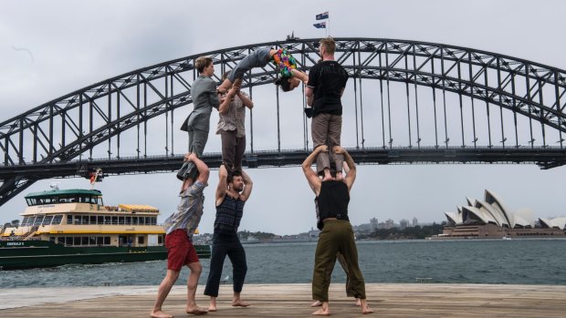 The Gravity & Other Myths' troupe are putting on an 80-minute performance as part of the Sydney Festival.