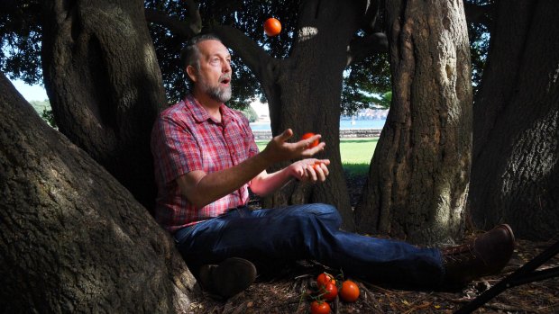 Jimmy Turner, director of horticulture at the Royal Botanic Garden Sydney ahead of the Tomato Festival at the gardens.