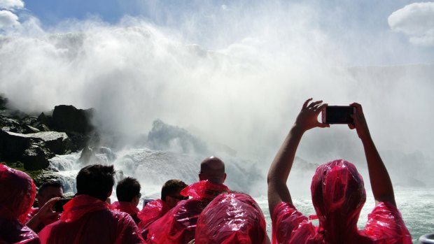 Niagara Falls lookout.