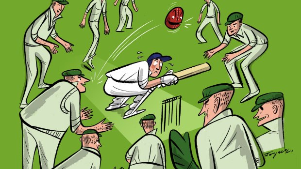 Australia's sledging of England went into overdrive in the first Test.