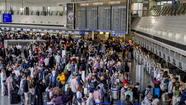 International travel is a mess at present, mostly due to global staffing shortages.