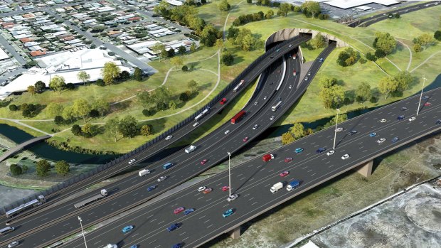 The Western Distributor project will cost $5.5 billion to build.