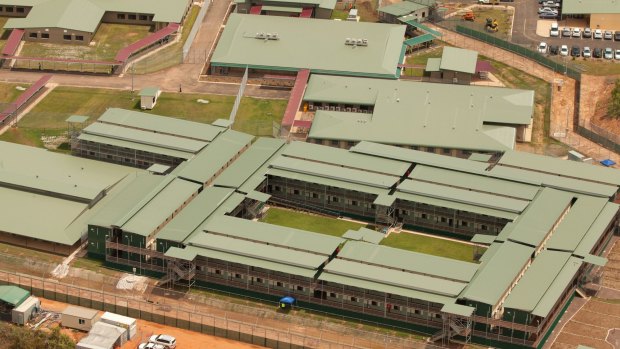 The Wickham Point Immigration Detention Centre, 50 kilometres outside Darwin.
