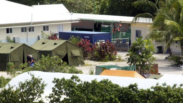 Nauru detention centre, where David Isaacs describes the living conditions of asylum seekers as 'harsh' and their treatment as 'dehumanising'.