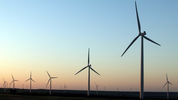Treasurer Joe Hockey has called the sight of windfarms "appalling" and "utterly offensive."