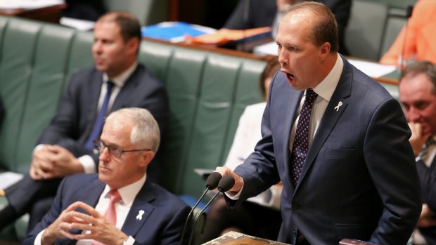 Peter Dutton made comments linking previous Lebanese migration with terrorism offences.