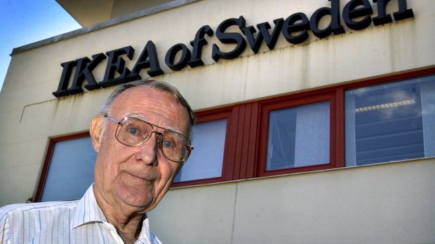Ingvar Kamprad's billionaire self-indulgence extended to "buying a nice shirt and cravat, and eat Swedish fish roe" from time to time.