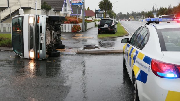 With torrential rain and high winds expected, police advised those in the path of Cyclone Cook to keep trips to a minimum, if not ordered to evacuate.