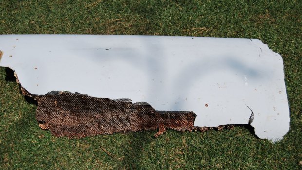 A curved piece of debris which may be part of the missing Malaysia Airlines Flight MH370, was found in Wartburg, South Africa, in March.