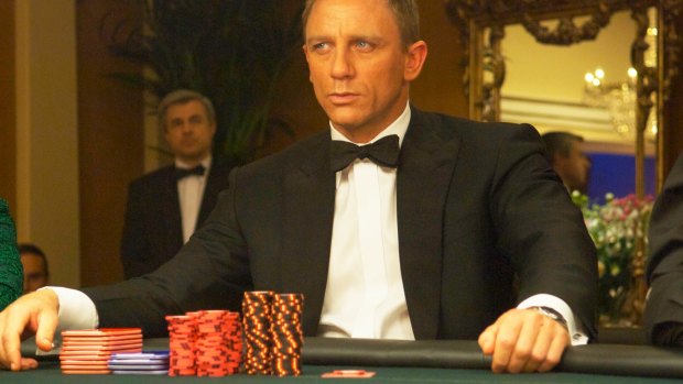 Daniel Craig as James Bond in Casino Royale.