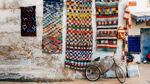 Essaouira old town. 